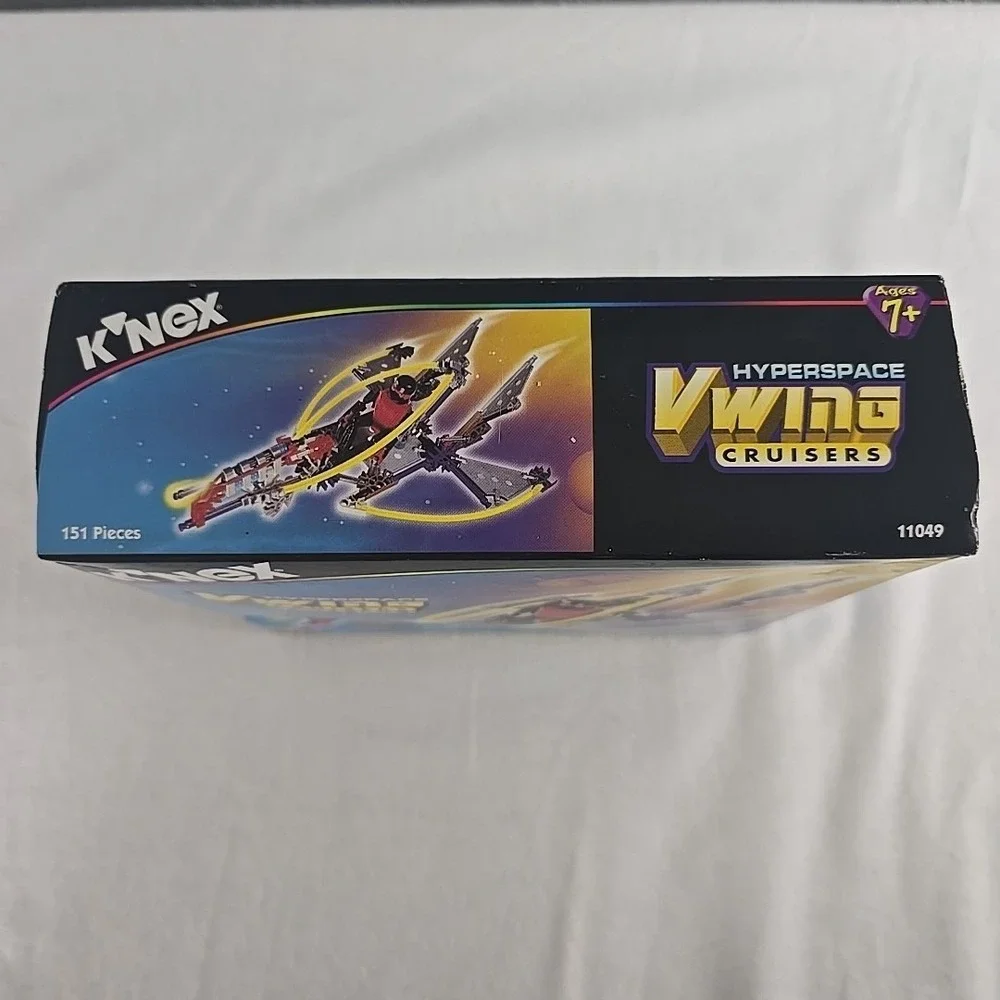 K'NEX HyperSpace VWing‎ Cruisers Set 1999 Builds 3 Airship Models Missile Plane
